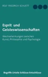 Esprit und Geisteswissenschaften - Rolf Schuett Friedrich
