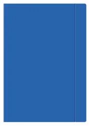 Teczka z gumką. A4+ niebieska. - Interdruk