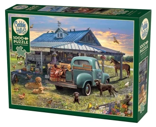 Puzzle 1000 Wiejski sklepik 113531 - Cobble Hill