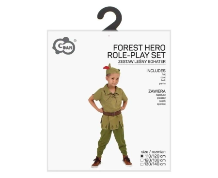 Strój dla dzieci Leśny bohater 110/120cm - Godan