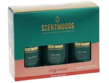 Zestaw olejków zapachowych Cosy Mood 3x50ml - ScentMoods