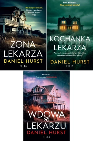 PAKIET 2x Colliding Lies tom 1-2 Żona lekarza / kochanka / wdowa - Daniel Hurst
