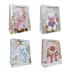 Torebka prezentowa dziecięca S Pluszak mix - Ju-Piter