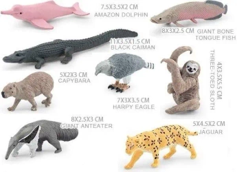 Zestaw zwierząt ameryki południowej - Merkpol