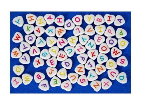 Koraliki ABC serca - Fandy