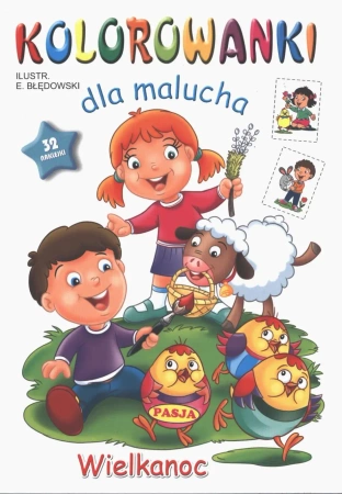 Wielkanoc. Kolorowanki dla malucha - Ernest Błędowski