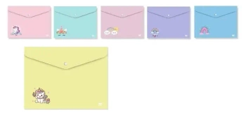 Teczka kopertowa A4 na zatrzask MIX - MP Main Paper