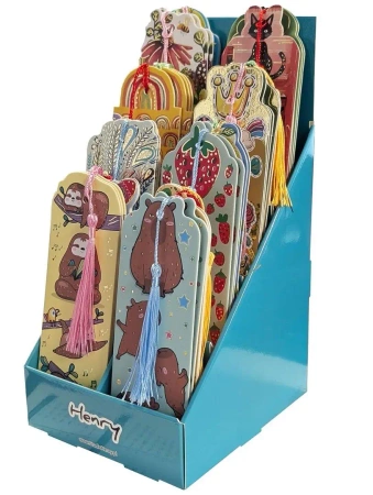 Zakładka z chwostem MIX (80sztuk) - Henry