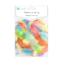 Piórka pastel 5-12cm 5g - Dalprint