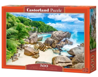 Puzzle 500 La Digue Island - Castorland
