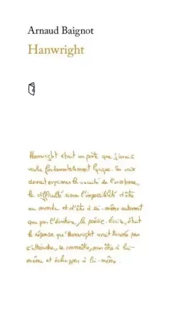Hanwright - Arnaud Baignot