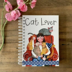 Kołonotatnik A5 SJ13 TW Cat Lover Kociara - Alex Clark