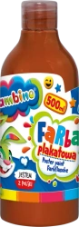 Farba plakatowa brązowa 500ml BAMBINO - ST-MAJEWSKI