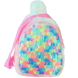 Torebka pluszowa cekiny - Trifox