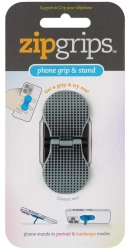 ZipGrip uchwyt na palce do telefonu Czarne kropki - Thinking Gifts