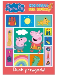 Peppa Pig. Koloruj bez końca cz. 2 Duch przygody - opracowanie zbiorowe
