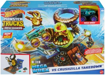 Hot Wheels Monster Trucks. HPN71 Arena Smashers Mega-Wrex vs Crushzilla