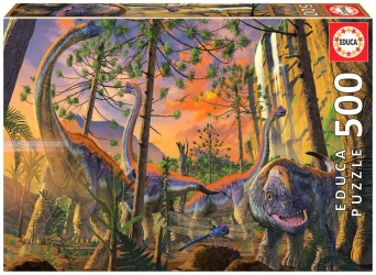 Puzzle 500 Ciekawy Vincent Hie 110172 - Educa