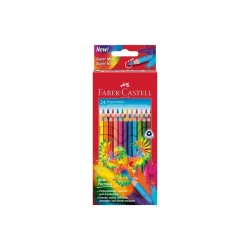 Kredki ołówkowe trójkątne 24 kolory - Faber Castell