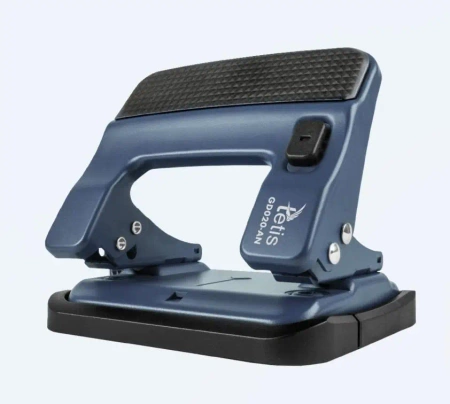 Dziurkacz metalowy niebieski 30 kartek