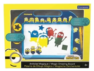 Wielokolorowa tablica magnetyczna Minionki z akcesoriami A5 CRDES550 - Lexibook