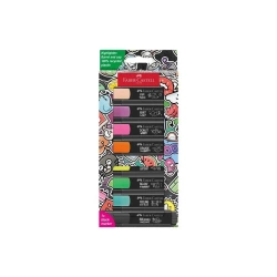 Zakreślacz 1546 edycja Graffiti 8szt - Faber Castell