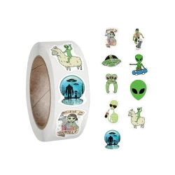 Zabawne naklejki UFO 300szt - Arpex