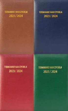 Terminarz Nauczyciela 2023/2024 A5 Dn Vinyl MIX - Artsezon
