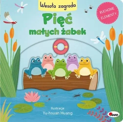 Pięć małych żabek. Wesoła zagroda - Elżbieta Korolkiewicz