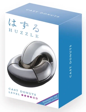 Łamigłówka Huzzle Cast Donuts poziom 4/6 - Hanayama