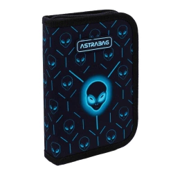 Piórnik pojedyn bez wyp Astrabag Neon Ufo AC1 - ASTRA papiernicze