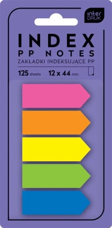 Zakładki indeksujące Strzałki 125szt - INTERDRUK