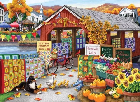 Cobble Hill Puzzle 500 el. Święto Plonów