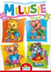 Kolorowanka. Milusie. Kot na hulajnodze