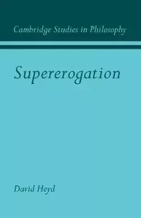 Supererogation - David Heyd