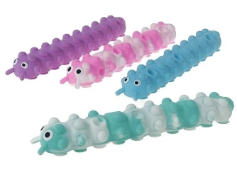 Gąsienica sensoryczna 26cm z przyssawkami MIX - ADAR