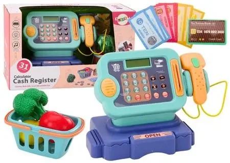 Kasa fiskalna nauka liczenia światła dźwięk nieb - Leantoys