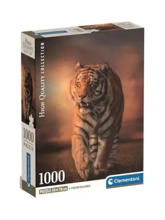 Puzzle 1000 Tiger - CLEMENTONI