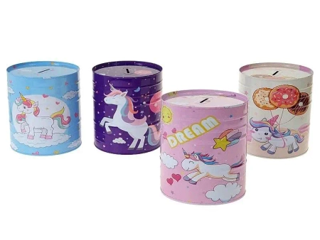 Skarbonka metalowa Jednorożec MIX - ADAR