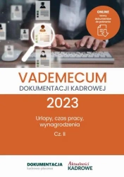 eBook Vademecum dokumentacji kadrowej 2023 - cz. II - Katarzyna Konsultacja: Wrońska-Zblewska mobi epub