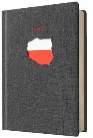 Kalendarz 2026 A5 dzienny miasta polski - Evena