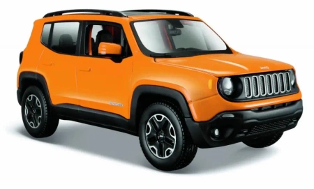 Model kompozytowy Jeep Renegade pomarańczowy 1/24 - Maisto