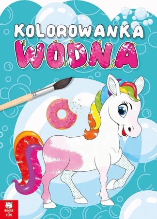 Kolorowanka wodna kucyki - praca zbiorowa