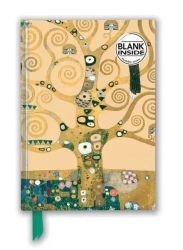 Notatnik A5 gładki TW Drzewo Życia Gustav Klimt - Gustav Klimt: Tree of Life (Foiled Blank Journal) Notebook / blank book