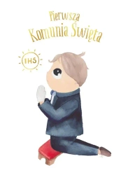 Karnet B6 Komunia - Chłopiec - Henry