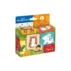 CzuCzu Nasi Przyjaciele Puzzle na cztery 2+ - Bright Junior Media