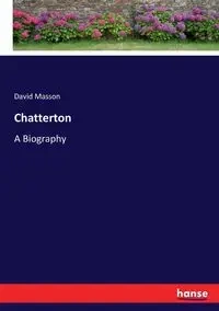 Chatterton - David Masson