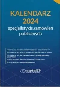 Kalendarz specjalisty ds. zamówień publicznych 2024 - Katarzyna Bełdowska