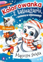 Kolorowanka z tatuażami - świecą w ciemności! - Wydawnictwo Skrzat