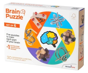Brain Puzzle 6 łamigłówek - G3